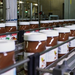 La produzione di Nutella (foto Murialdo Muratore)