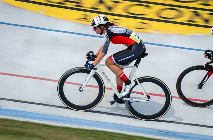 CICLISMO / Nicole Bracco domina i Regionali su pista: tre titoli in due giorni CICLISMO / Nicole Bracco domina i Regionali su pista: tre titoli in due giorni