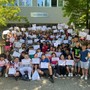 I bimbi della Salvo D'Acquisto in visita al Vercelli I bimbi della Salvo D'Acquisto in visita al Vercelli