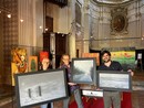 Il pittore Gianfranco Galizio dona dieci opere al Comune di Novello