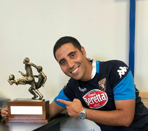 Nordine Hallil ha vinto lo scudetto con gli Under 18 del Torino