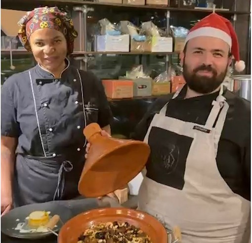 AUGURI IN CUCINA /Open Baladin Cuneo: la tagine di manzo conquista le tavole natalizie [VIDEO]