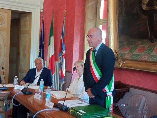 Un intervento del sindaco Oderda in Consiglio comunale