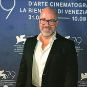 Orio Navarra alla Mostra del Cinema di Venezia, dove ha ottenuto il riconoscimento per l'innovazione digitale a supporto dei produttori Orio Navarra alla Mostra del Cinema di Venezia, dove ha ottenuto il riconoscimento per l'innovazione digitale a supporto dei produttori