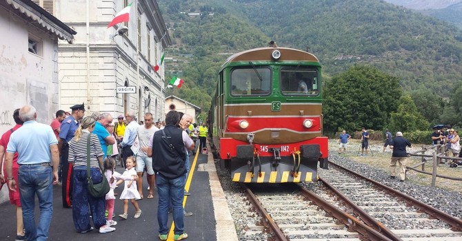 Ormea sarà il capolinea del treno storico che domani parte da Torino Porta Nuova