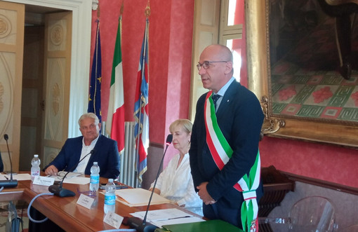 Valerio Oderda, dal 2017 primo cittadino di Racconigi