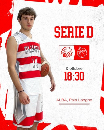 Basket, Serie D: domani l’esordio ad Alba per l’Olimpo