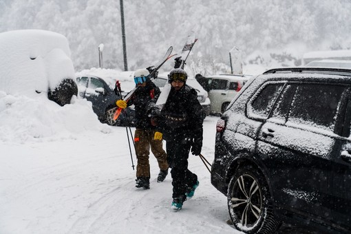 Neve a Prato Nevoso (foto Matteo Fruttero)