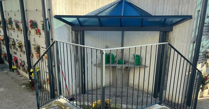 Alba, completati i lavori al cimitero frazionale di Piana Biglini Alba, completati i lavori al cimitero frazionale di Piana Biglini