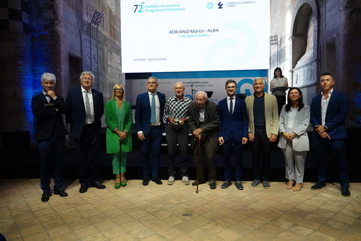 Un momento della premiazione Un momento della premiazione