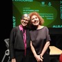Un momento della presentazione tenuta lunedì sera: sul palco del Sociale l'assessora Caterina Pasini e l'attrice Cinzia Leone Un momento della presentazione tenuta lunedì sera: sul palco del Sociale l'assessora Caterina Pasini e l'attrice Cinzia Leone