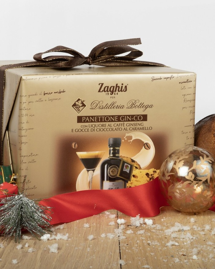 I panettoni Zaghis con i distillati Bottega I panettoni Zaghis con i distillati Bottega