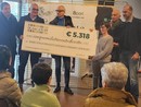 L'assegno donato dagli "Amici di Rudy" per l'avvio del progetto "Sermanta"