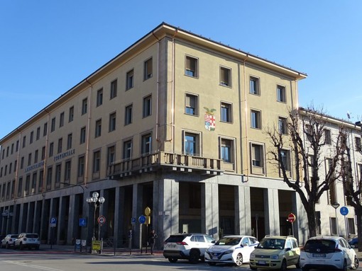 il palazzo della Provincia a Cuneo