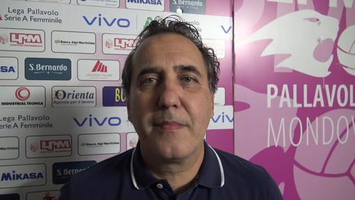 Il direttore sportivo della Lpm Bam Mondovì Paolo Borello
