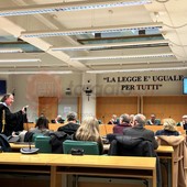 L'arringa dell'avvocato Dario Bolognesi, nel novembre scorso in Tribunale ad Asti L'arringa dell'avvocato Dario Bolognesi, nel novembre scorso in Tribunale ad Asti