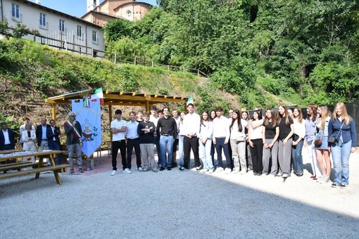 Inaugurata a Pocapaglia la nuova aula “senza porte”
