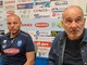 Mister Paolo Fresia e il presidente Gianfranco Bessone Mister Paolo Fresia e il presidente Gianfranco Bessone