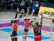 La Honda Cuneo Granda Volley in azione (foto di Danilo Ninotto)