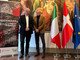 Peter Taksøe-Jensen DK Ambassador in Italy and Davide Lauro ASD Fausto Coppi Peter Taksøe-Jensen DK Ambassador in Italy and Davide Lauro ASD Fausto Coppi