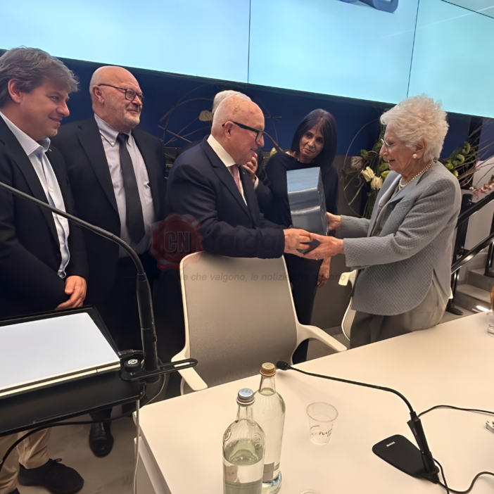Liliana Segre, qui ospite della Fondazione Ospedale Alba Bra Liliana Segre, qui ospite della Fondazione Ospedale Alba Bra