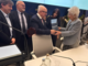 Liliana Segre, qui ospite della Fondazione Ospedale Alba Bra