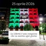 Alba celebra il 25 Aprile: il Tricolore illumina Palazzo ACA