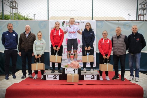 Il podio Elite della gara di Fossano (foto F. Ossola) Il podio Elite della gara di Fossano (foto F. Ossola)