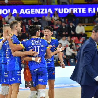 Cuneo esce sconfitta dal confronto con Perugia, domenica altra trafserta con Grottazzolina (Foto Michele Benda)