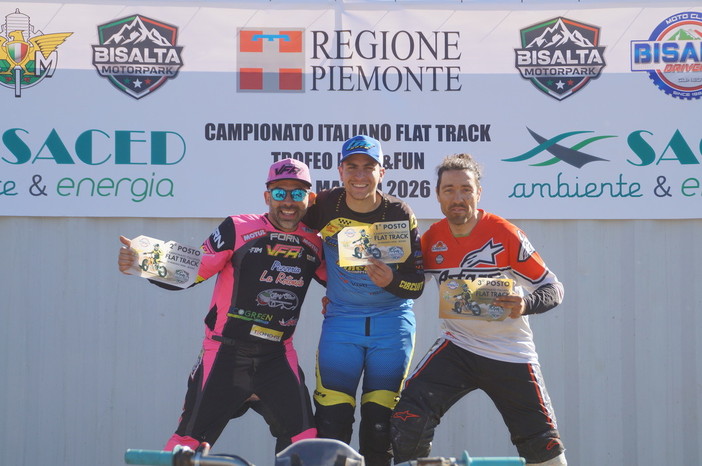 MOTORI / Flat Track, a Boves domina Daniele Tonelli