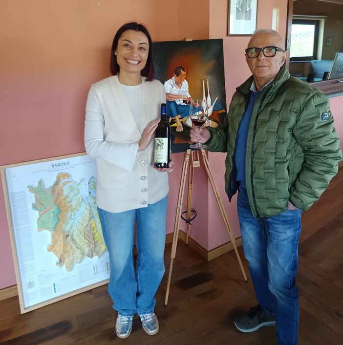 Il pittore braidese Mario Sapienza espone a Dogliani