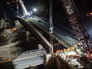 Ricostruzione del ponte San Bernardo sulla A6 Torino-Savona: varata la nuova trave [VIDEO]