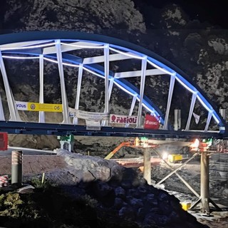 Tenda: installato 'Kaìros', uno dei due nuovi ponti della SS20