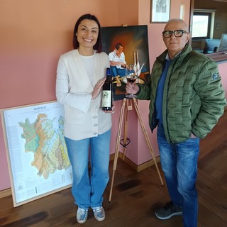 Il pittore braidese Mario Sapienza espone a Dogliani