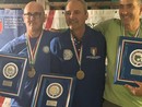 Il racconigese Domenico Taricco (al centro) neo campione italiano di Pesca a Mosca Il racconigese Domenico Taricco (al centro) neo campione italiano di Pesca a Mosca
