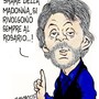 La vignetta di Danilo Paparelli sul ritorno di Fiorello sulla rete ammiraglia Rai La vignetta di Danilo Paparelli sul ritorno di Fiorello sulla rete ammiraglia Rai