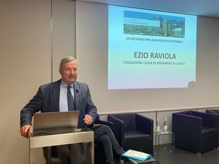 Ezio Raviola, presidente della Fondazione CRC