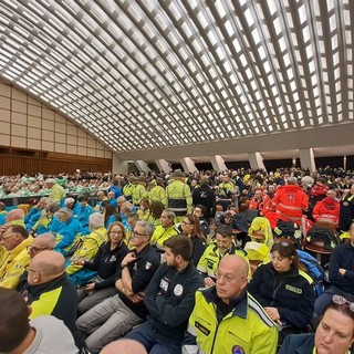 La Protezione civile del Piemonte in udienza da Papa Leone XIV