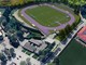 Il rendering della nuova pista di atletica