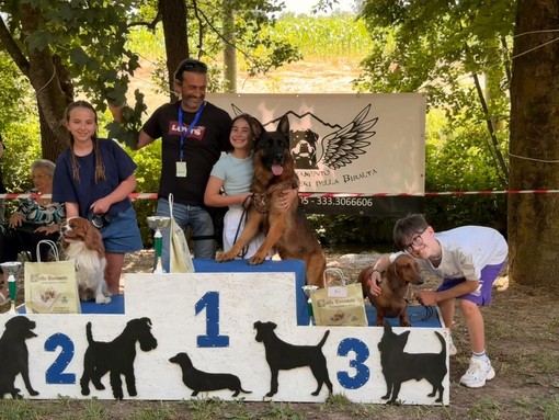 In foto il podio