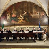 L'intervento nella Sala del Cenacolo della Camera dei Deputati