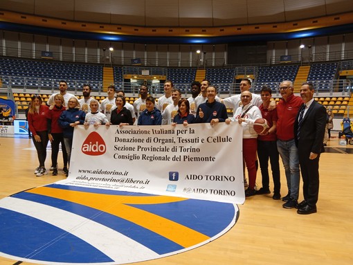 Reale Mutua Basket ed AIDO Sezioni Provinciali di Cuneo e Torino