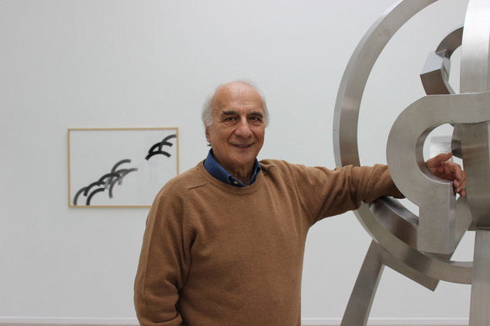 Lo scultore albese Riccardo Cordero
