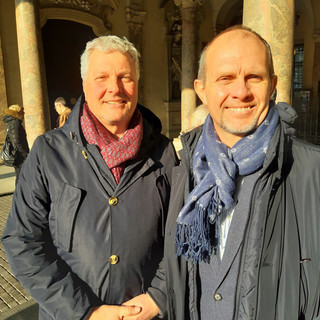 Il presidente Stefano Rossotto e Luigi Andreis direttore Cia delle Alpi