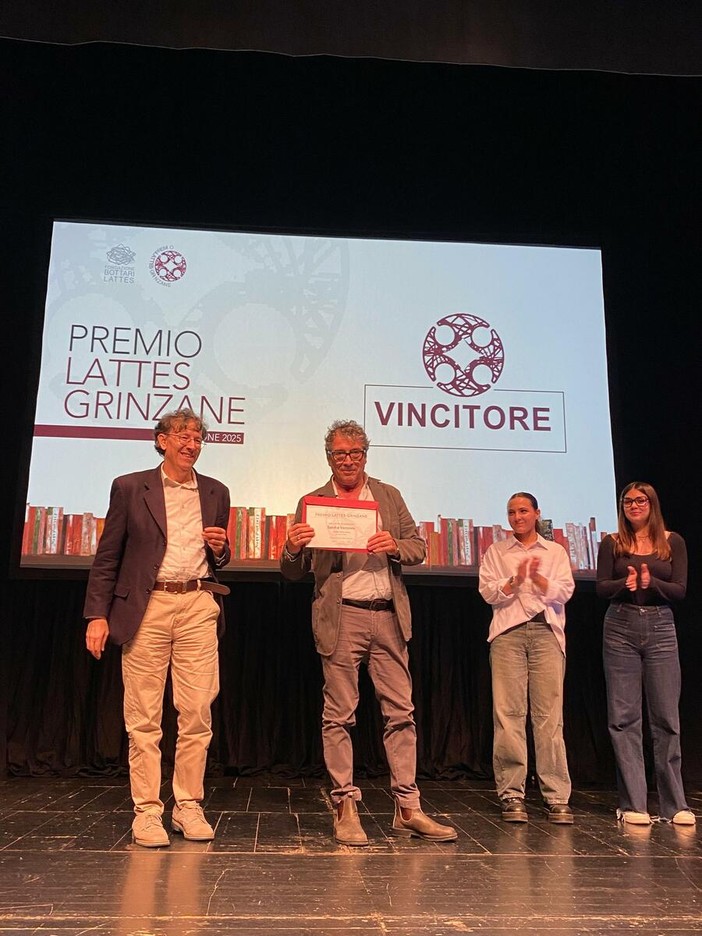 Sandro Veronesi vince la XV edizione del Premio Lattes Grinzane