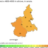 La Granda nella morsa del caldo: venerdì giornata rovente, con massime fino a 35 gradi e zero termico a 5mila metri