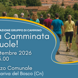 Sommariva del Bosco, nasce il Gruppo di Cammino “Una Camminata ci vuole!”