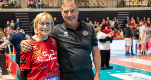 Silvano Prandi con la moglie Rosy in una foto scattata a Chaumont