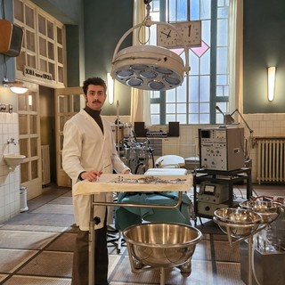 Chamir Colasurdo sul set di "Cuori 3" in onda su Rai Uno