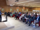 L'incontro alla Sala veduta, sul palco il direttore Fabrizio Pace